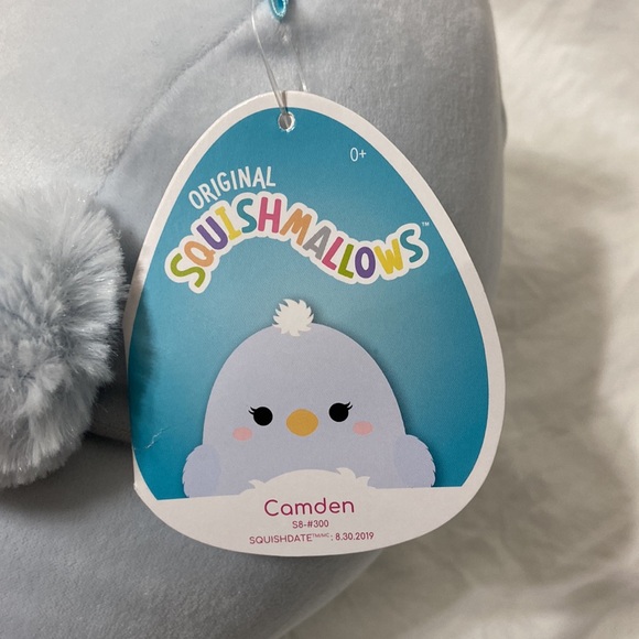 NWT Squishmallows Camden baby blue chick. Approx. 8 inches. - Picture 12 of 14